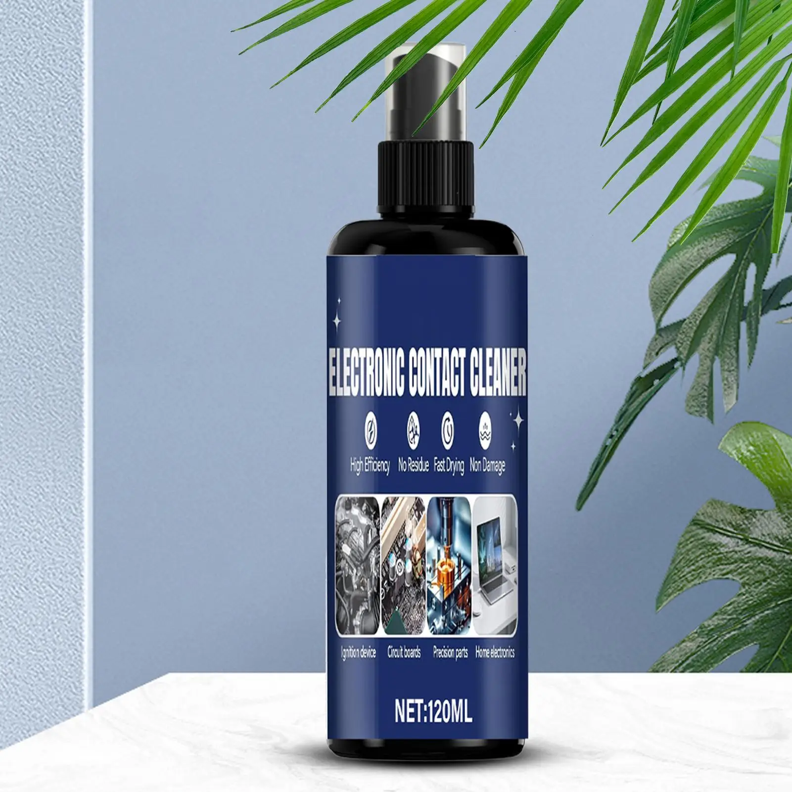 Contact Cleaner Electronics 120ml Circuit Board Dust Removal Agent Precision Electronic Cleaning Spray for Computer Office Home image 3