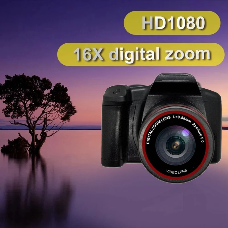 ABHS-XH05 SLR Digital Camera 2.8 Inch TFT Display 16 Million Pixels Small Household DV 16X Digital Zoom SLR DV Camera