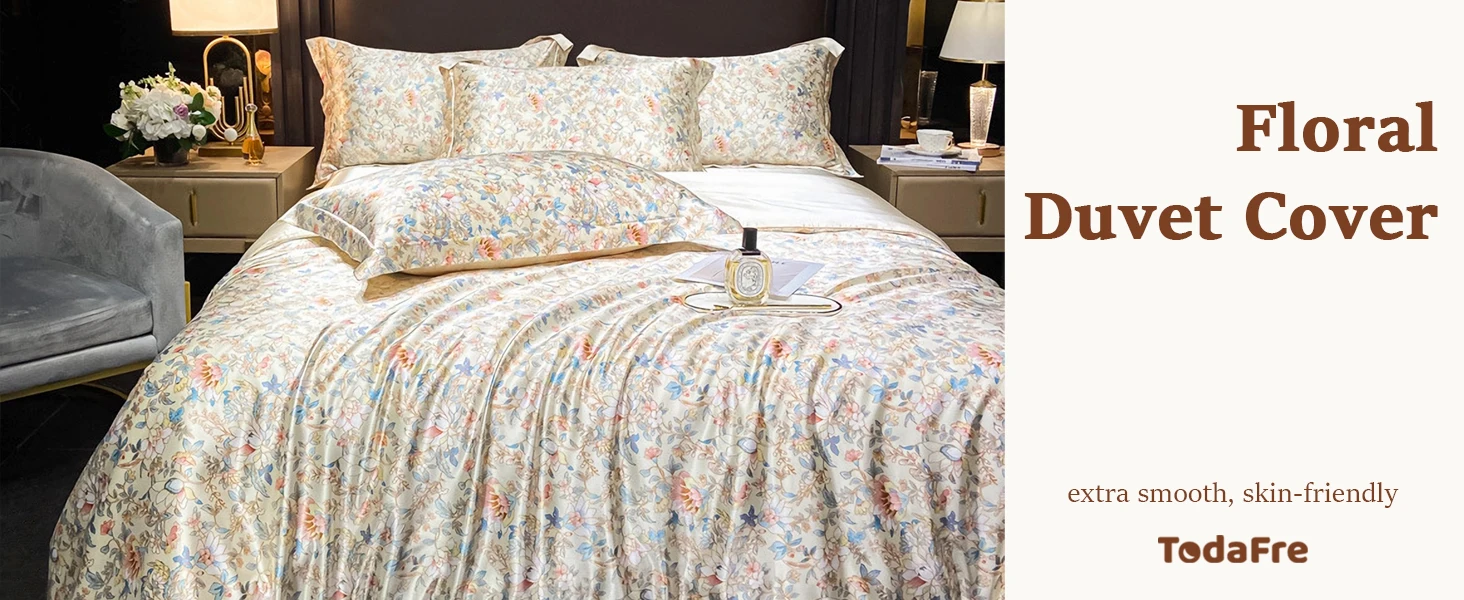 queen size duvet cover set, beige duvet cover, silk duvet cover, satin duvet cover