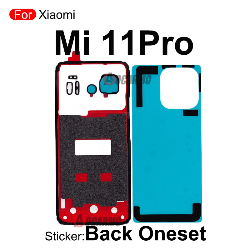 Enhanced Fullset Sticker Back Cover with Adhesive Glue Replacement