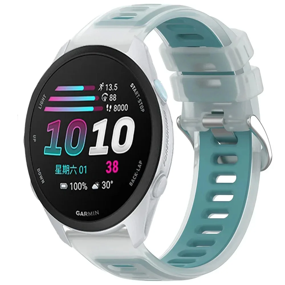 Translucent Silicone Wristband - 20mm/22mm Strap