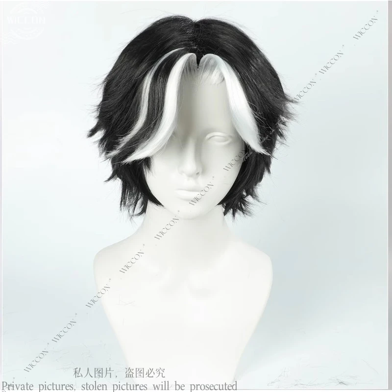 Anime Husk Cosplay Kostüm Wig Perücke Gloves And Claw Assembled Hazbin Cosplay Hotel Daemon Suit Prop Woman Man Set 18