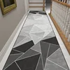 Modern Home Long Corridor Carpet Non-slip Stairway Rug Hotel Lobby Passageway Runner Washable Room Decor Floor Mats Customizable 3
