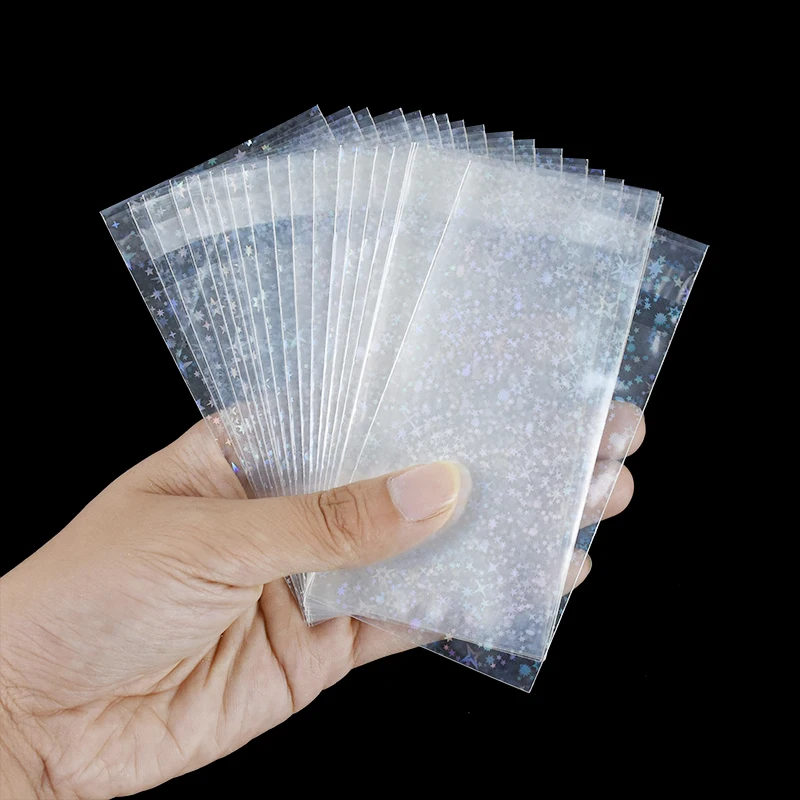 Description Picture 5 of item20pcs Laser Flash OPP Plastic Bags Self-adhesive Jewelry Candy Gift Packaging Bags Wedding Birtday Party Favors Decor Supplies