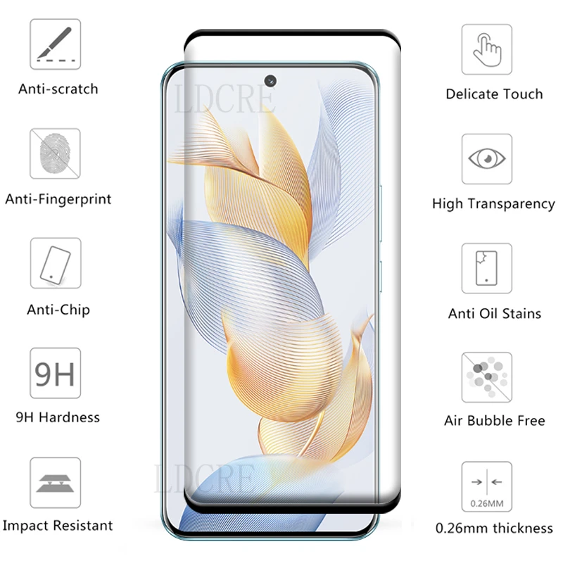 Рисунок 2 - Закаленное стекло 4 в 1 для Huawei Honor 90