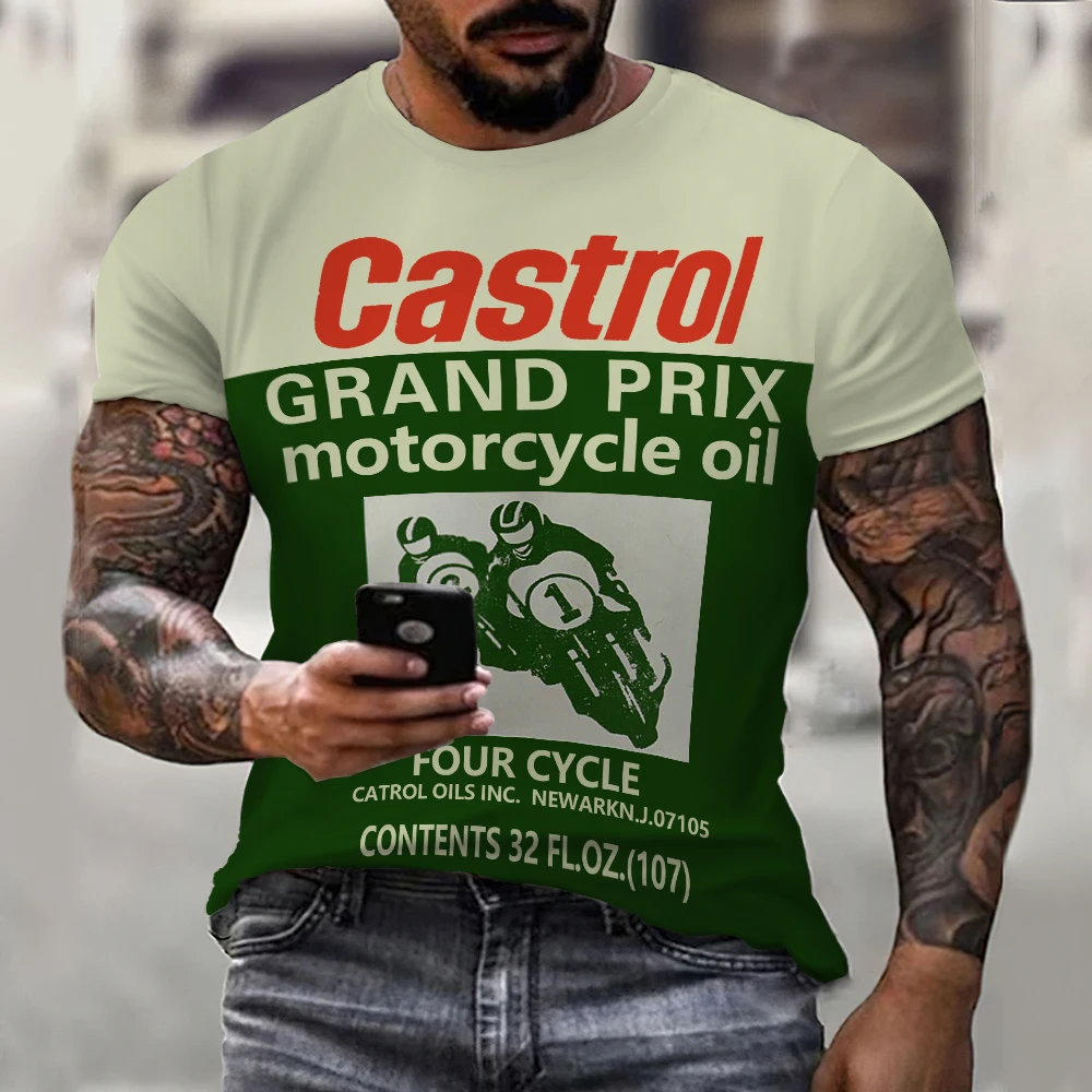 thumbnail image 1 of Nueva camiseta de verano para hombre con estampado 3D de Sonic Bird y motocicleta Speed Freak, informal, deportiva, holgada, de manga corta, para familia, padres e hijos, 1 of 5