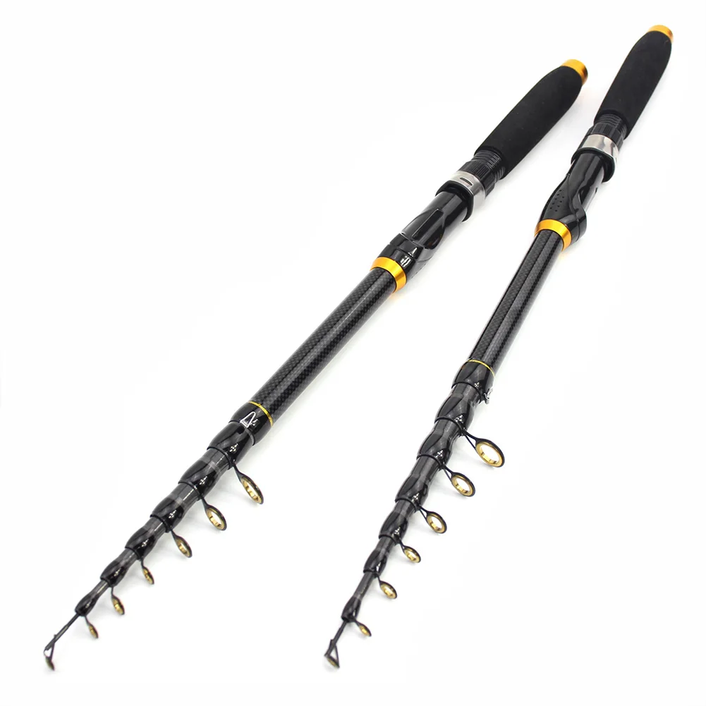 Carbon Fiber Spinning Rod Telescopic Travel Fishing Pole Carp Fishing Rod for Carp Fishing