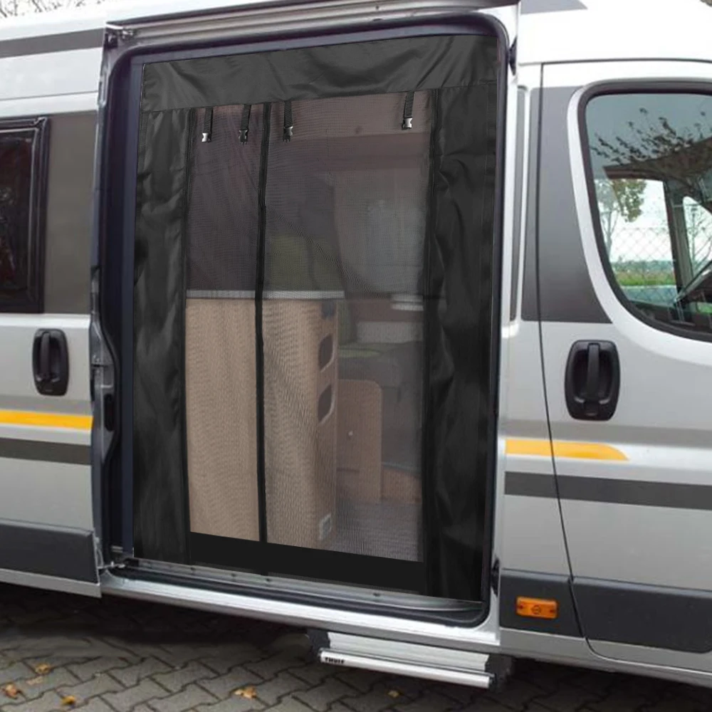 

Insect Window Screen Zipper Mosquito-Proof Net Fly Curtain Mesh Customizable For Fiat Ducato Peugeot Boxer Citroen Relay 2006+