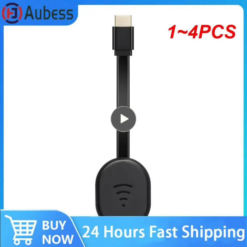 

1 ~ 4 шт. беспроводной HDMI-совместимый 1080P Wi-Fi дисплей приемник ТВ экран для Android IOS 2,4G Miracast Dongle Anycast