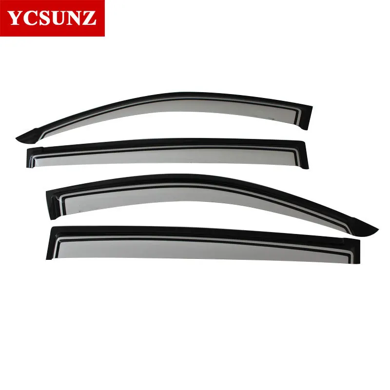 Car Window Visor Deflectors for Mitsubishi L200 Triton 2006-2014