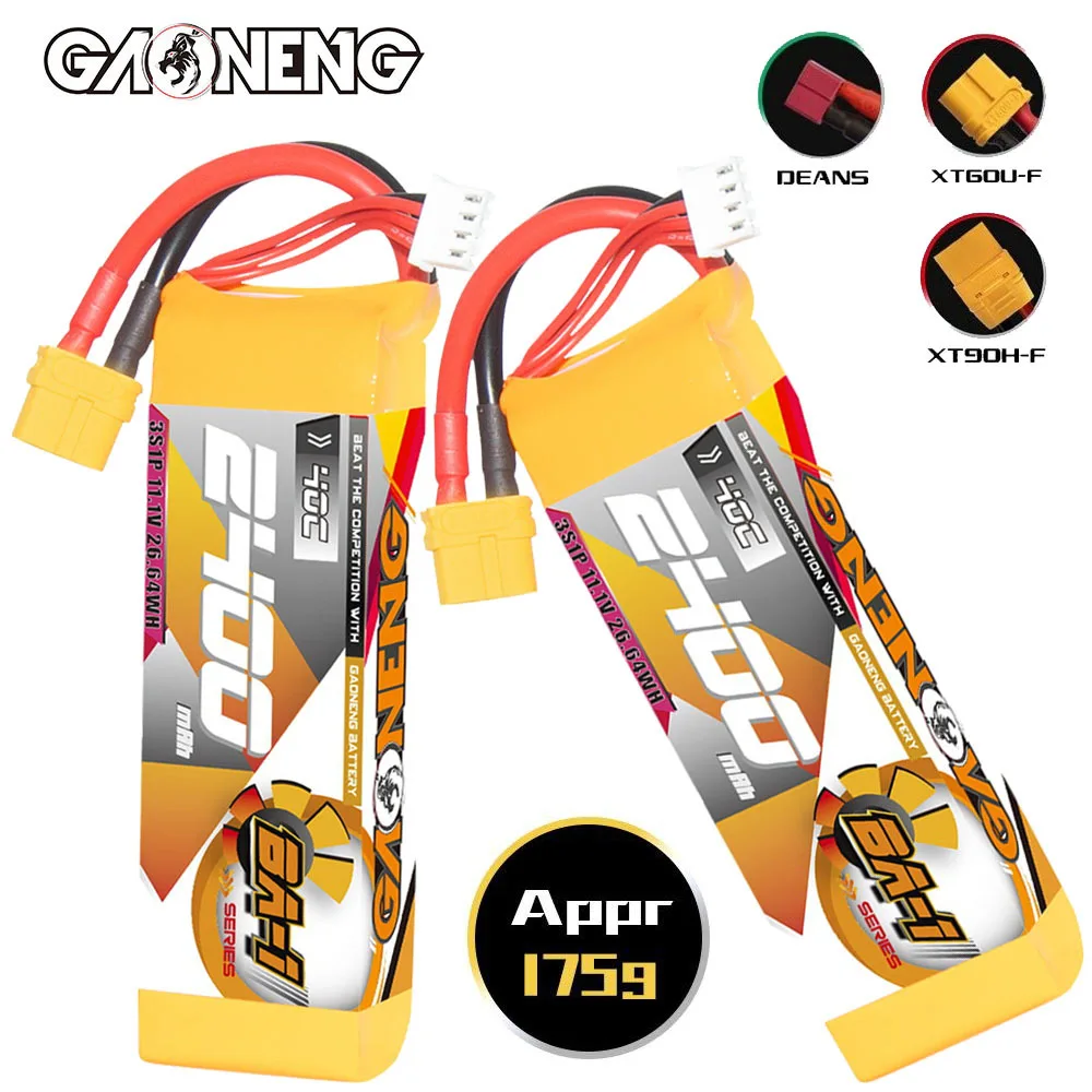 

GNB 3s 11,1 v 2400mAh 40c Lipo батарея для RC гоночных автомобилей четыре привода внедорожных лодок запасные части 11,1 v аккумуляторная батарея