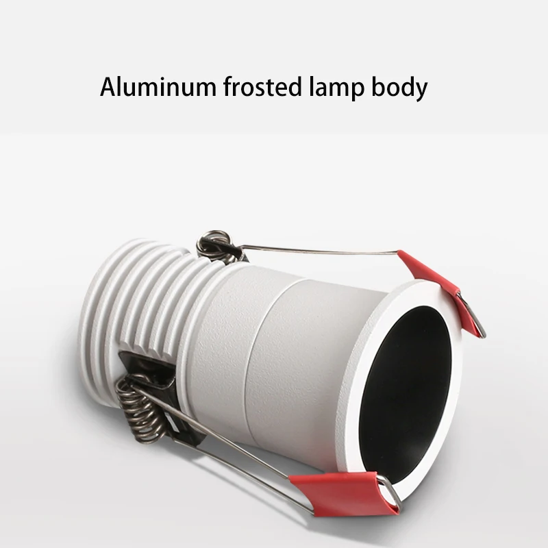 BRGT LED Small Spotlights Mini Ceiling Spots Recessed Downlight 3W5W7W12W12W Focos Lamp For Home Shop Jewelry Show Lighting
