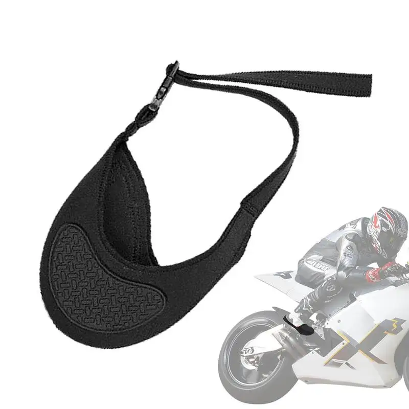 

Motorcycle Shifter Cover Motorcycle Boot Cover Shift Pad Smooth To The Touch Anti-skid Fixed Diving Fabric For Flat Shoes Sports