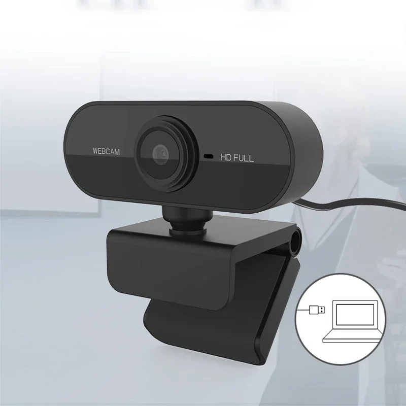 Webcam 1080P Full Hd Web Camera Con Microfono Usb Plug Web Cam Per Pc Computer Mac Laptop Desktop Youtube Skype Mini Camera