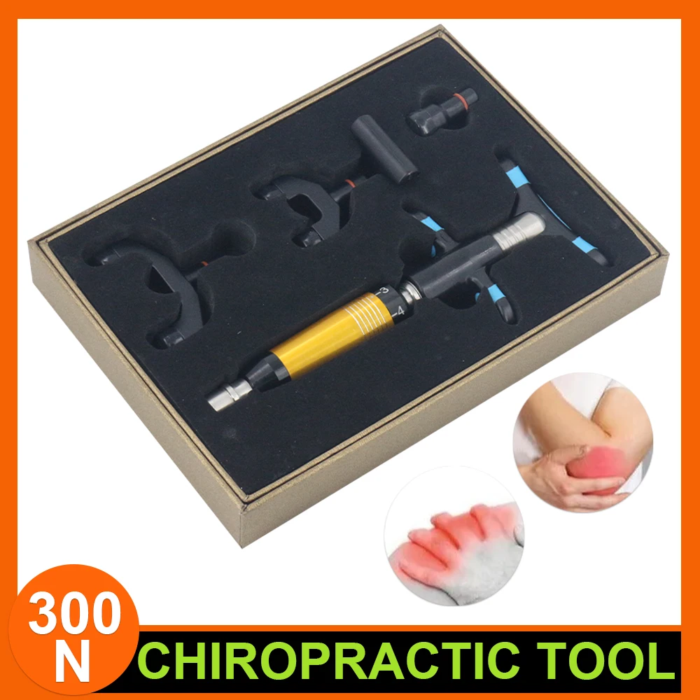 

Professional Chiropractic Adjusting Tool Manual Adjustment Tool Body Massager Activation Therapy Spine Correction Home Use 300N