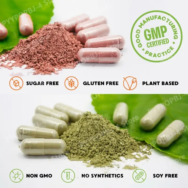 Fruit and Vegetable Capsules Packed with Over 40 Different Fruits Vegetables Made with Whole Food Superfoods High Beta Carotene - Image 5