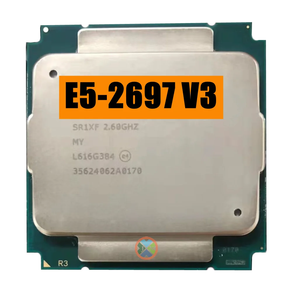Processore Xeon E5 2697 V3 E5 2697 V3 14-Core 2.60Ghz 35Mb 22Nm Lga 2011-3 Tdp 145W Cpu