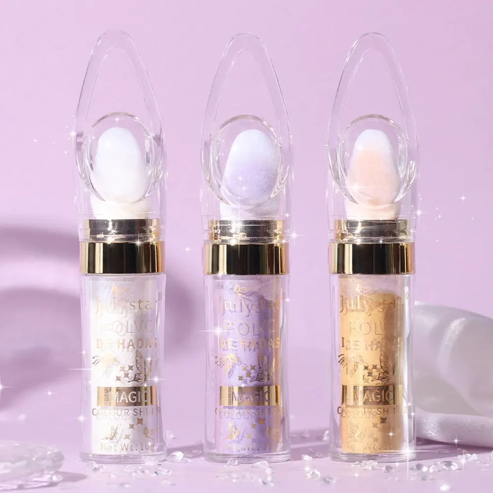 6 Colors Body Glitter Shimmer Waterproof Face Glitter Highlighter Powder High Gloss Sexy Female Contour Blush Powder Makeup 4