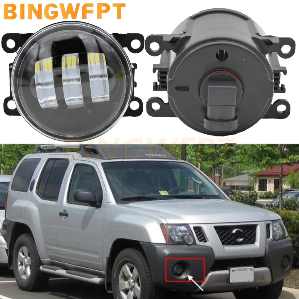 Brandnew 2Pcs Led Fendinebbia Fendinebbia Anteriore Per Nissan Xterra 2005-15 Per Nissan Leaf 2011 2012 2013 2014 2015 H11 12V Fendinebbia