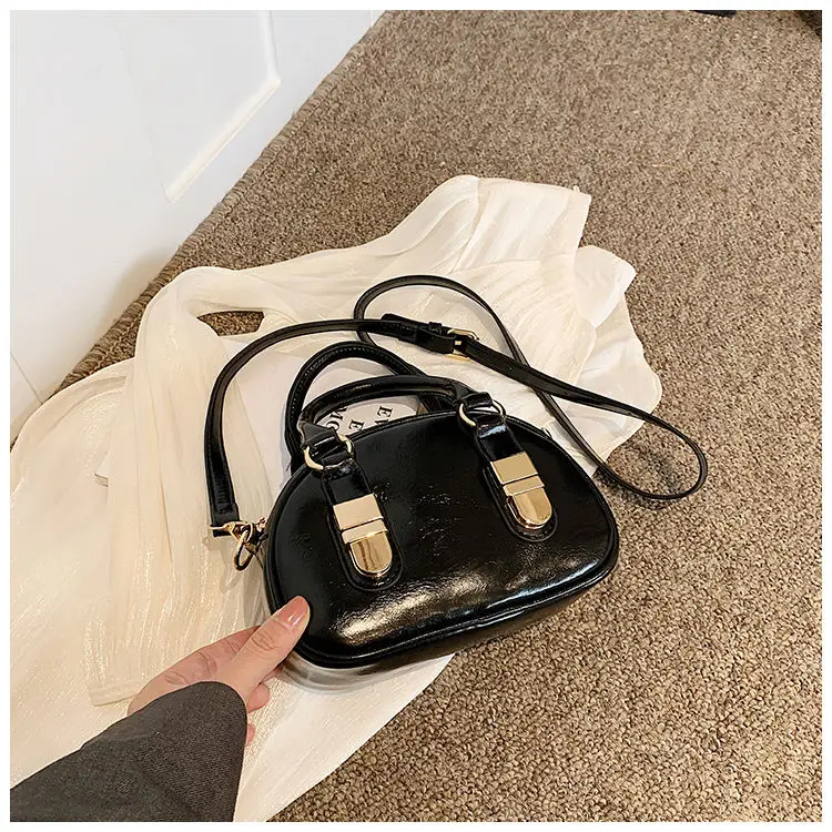 JIAERDI Vintage Red Y2k Hand Bag Women Hot Girls Pu Leather Handle Casual Messenger Bag Ladies Retro Mini Bag Bolso Mujer 2024