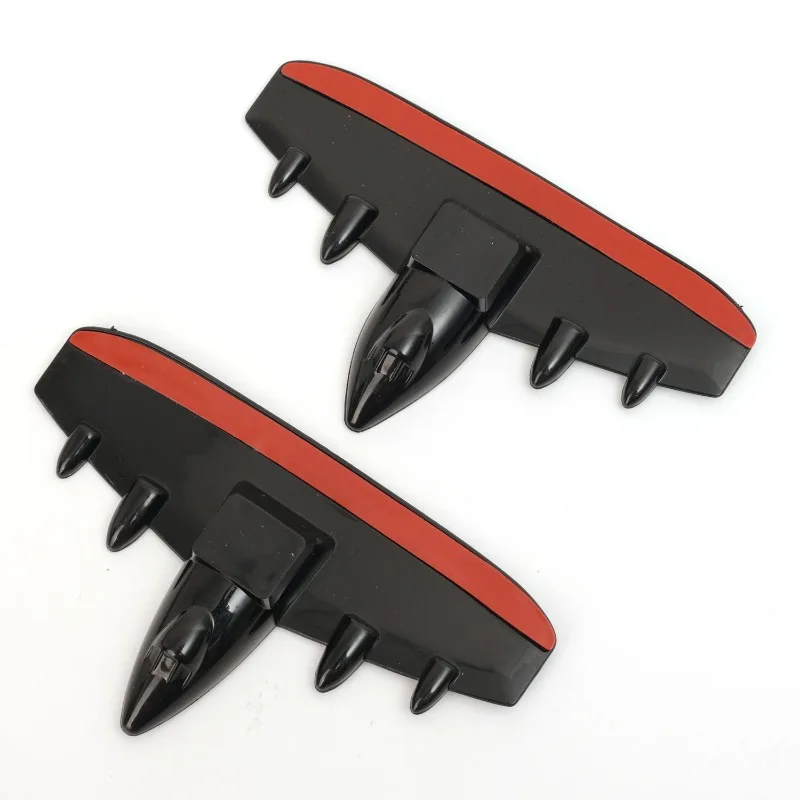 Car Mirror Rain Guards Airplane Design Cool Aircraft Style Side Mirror Covers Visors Waterproof Rain Deflectors Car Exterior