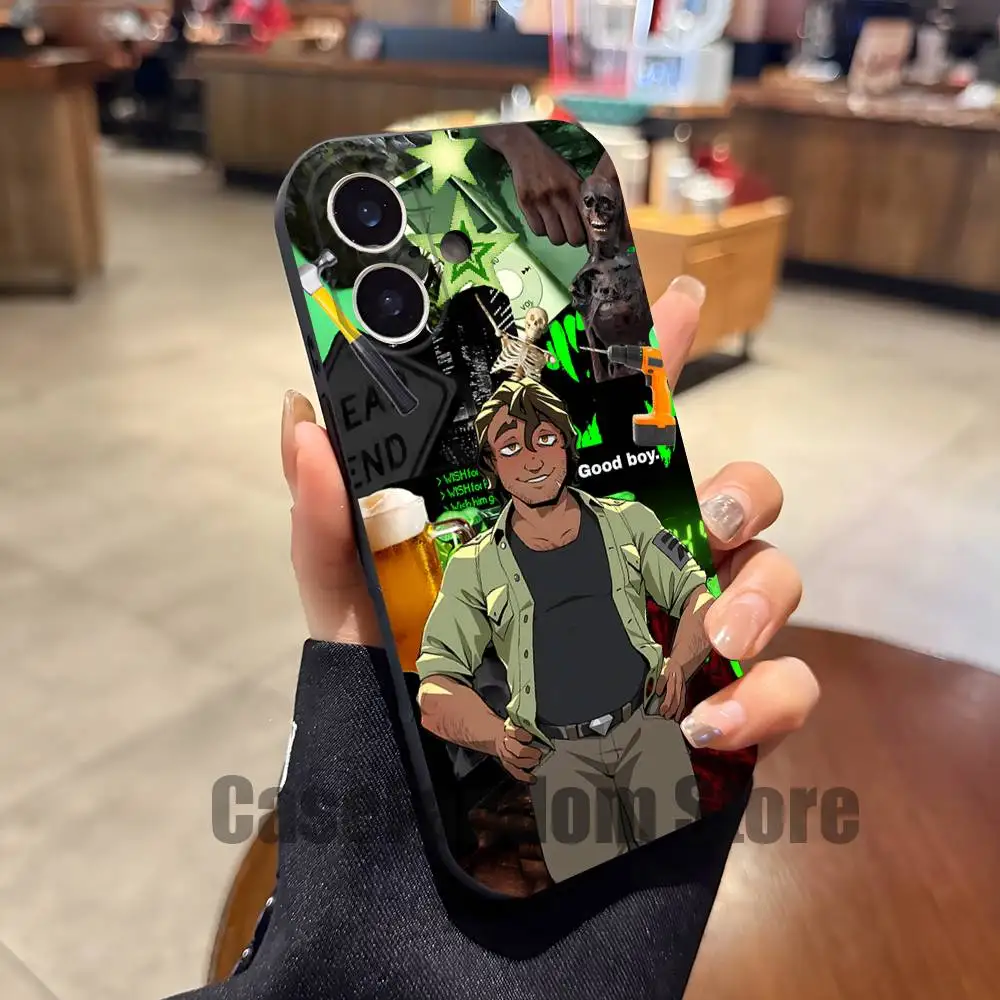 B-Boyfriend to Death Strade Black Soft Cover Phone Case