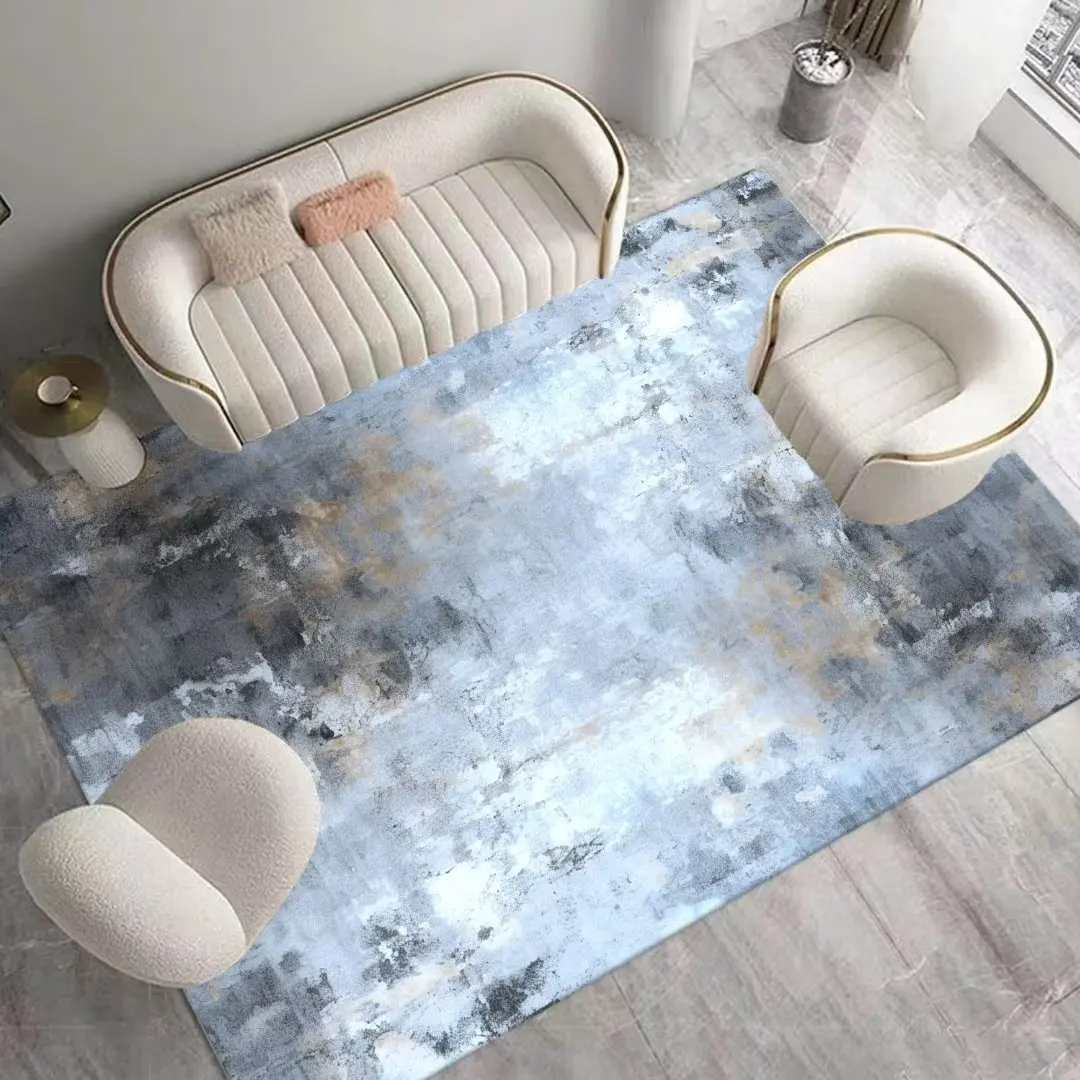 Decorative Carpet Geometric Printed Carpet Living Room Large Area Rugs Modern Home Living Room Decoration Bedroom Washable Floor Lounge Rug