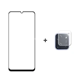 Premium Glass Screen Protector and Camera Film with HD Clarity and Tempered Glass Durability for POCO C85 173.16mm (1 Glass and 1 Lens)