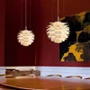 Artichoke Style Pinecone Pendant Light Modern LED Danish Design for Living Room Kitchen Home Decor Aluminum Hanging Chandelier 5