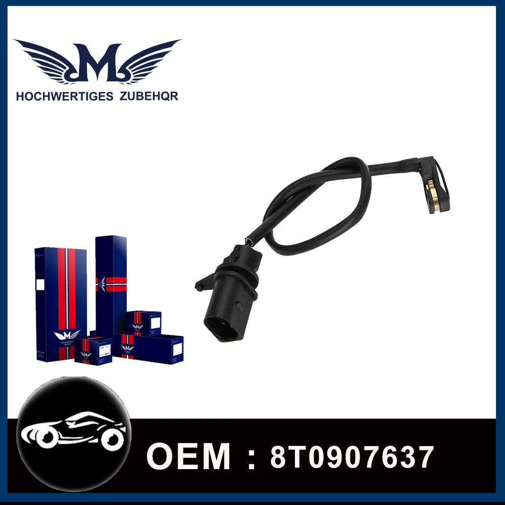 M Brand Front Brake Pad Wear Sensor 8T0907637 8K0615121 for Audi A4 A5 A6 Q5 Brake Clutch Oil Hoses Lines Pipes Cables