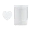 200pcs Lint Free Paper Cotton Pad Eyelash Extension Glue Remover Napkins Lash Grafting Cleaning Glue Mouth Wipe Makeup Tools 6