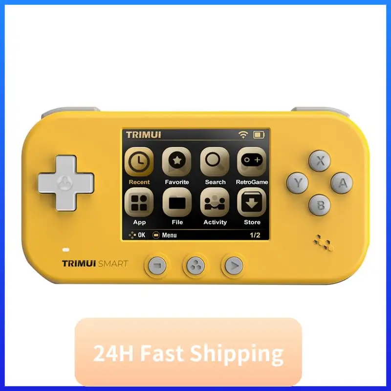 T30C New Trimui Smart Game Console For AMPOWN Matching 2.4Inch IPS Screen Open Source Retro Handheld Wifi Vs Handheld Game Conso
