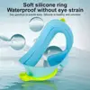 Large Frame Kids Swimming Goggles Anti-fog Waterproof Kids Diving Eyewear Silicone Leak Proof Kids Water Racing Glasses Pool 2