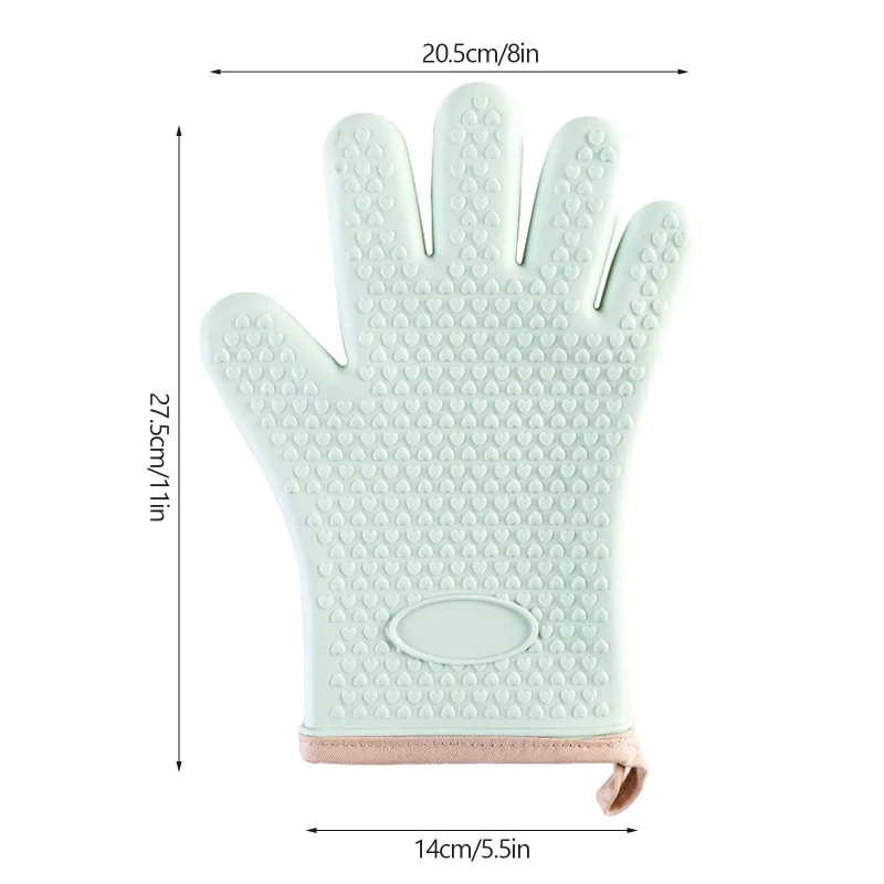 Dropship Anti-Scalding Microwave Cotton Non-Slip Insulation Gloves Oven  Mitts Kitchen Heat Resistant Thickened Cotton Heat Insulation Microwave Oven  Oven Anti Scalding Household Gloves Baking Tools to Sell Online at a Lower  Price