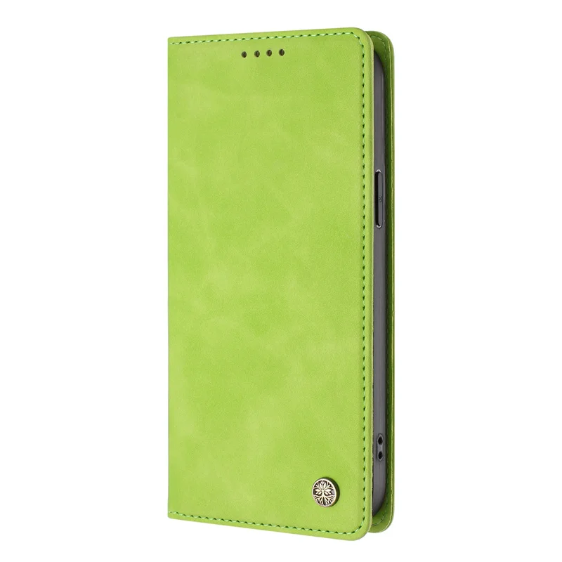 Colorful Macaron Magnetic Leather Wallet Case