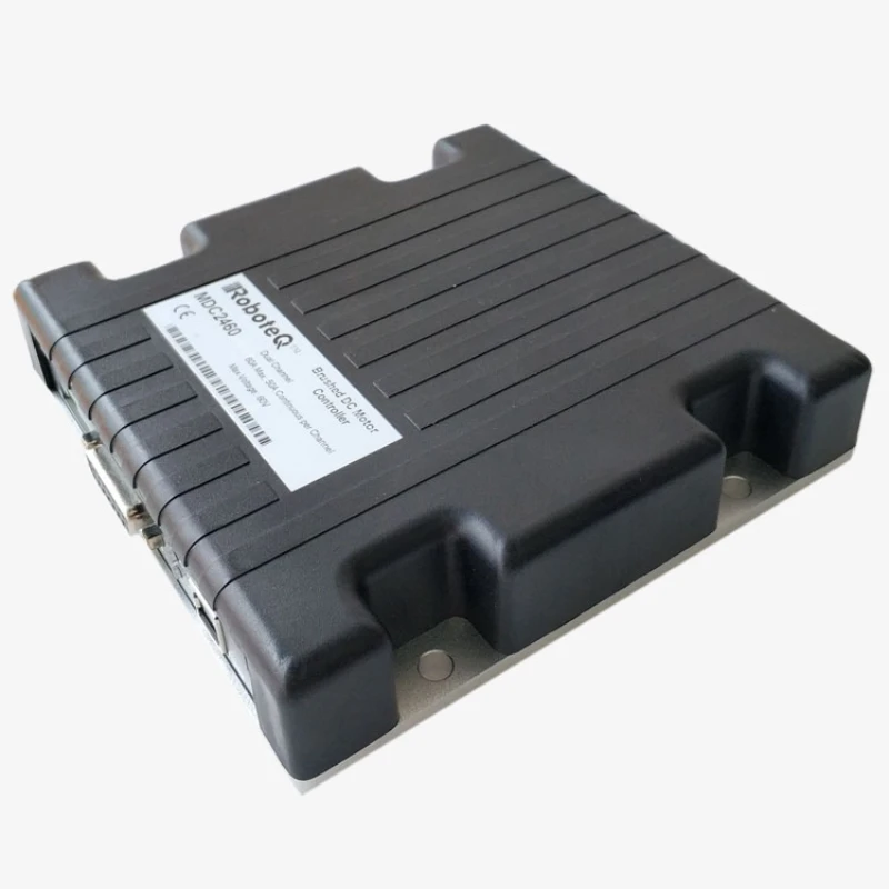 

Dual Channel Brushed DC Motor Driver Multiple Interface RC radio/Analog Joystick/wireless modem.PC (RS232 /USB)