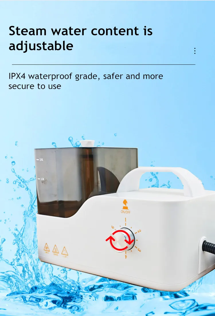 Multifunktionaler Haushaltsdampfreiniger, Hochtemperatur-Sterilisation/Wassertank mit großem Fassungsvermögen, tragbares und handgehaltenes Design – Detail 5