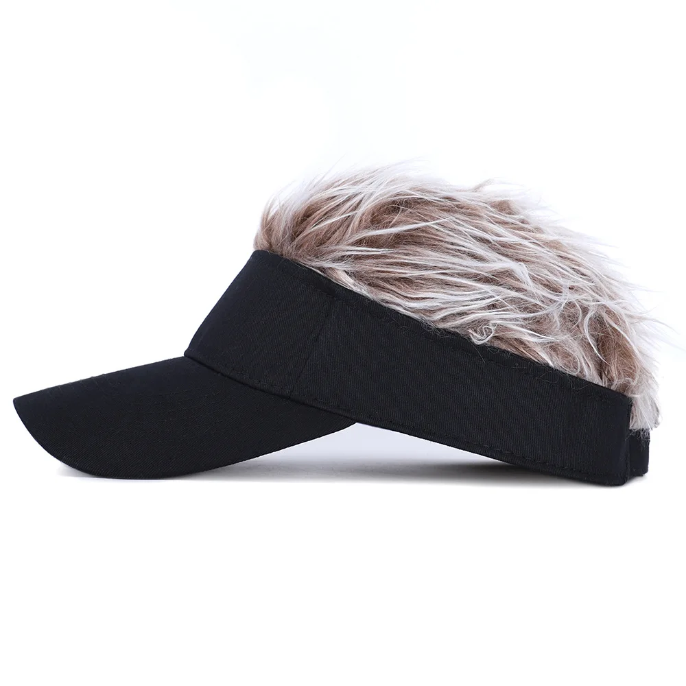 Spiked Hairs Wig hat|Men's Visors 