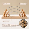 Wooden Toys Arithmetic Toys Children's Cognitive Alphabet Abacus Children's Learning Toys Educational Toys Wooden Children's Toy 6