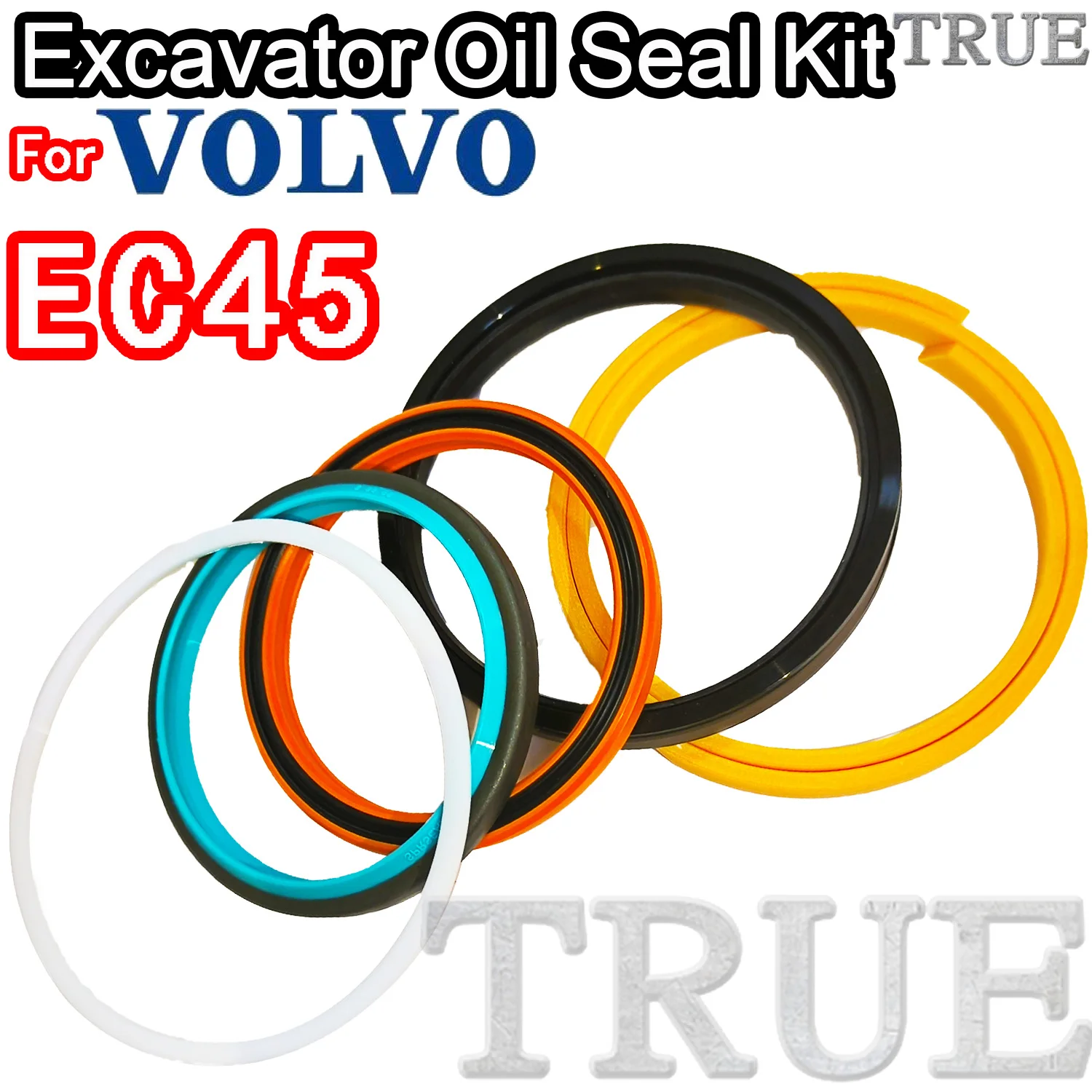 

For EC45 VOLVO Oil Seal Excavator Repair Kit Gear Center Joint Gasket Nitrile NBR Nok Washer Skf Service Orginal Quality Track