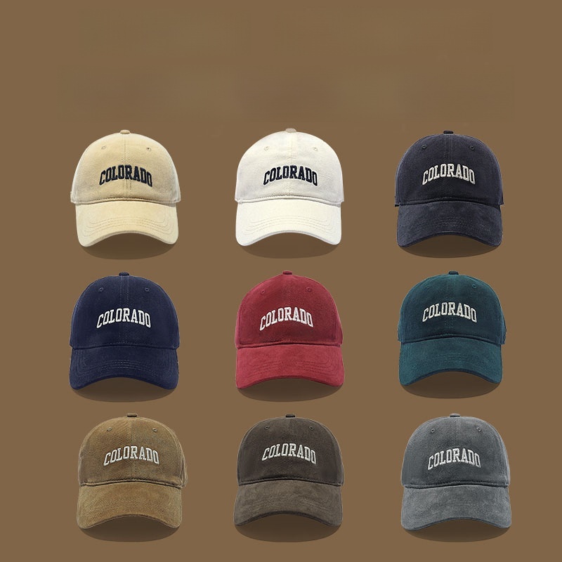 New Large Wide Deep Baseball Cap ex Couples Sun Protection Hat Face Slimming Dubill Cap Casual Sle Four Seasons Avail...