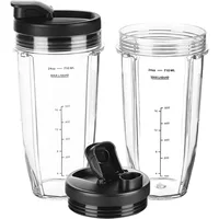 Tasse de mélangeur pour presse-agrumes Ninja, ensemble de tasses de grande capacité de 24oz/32oz, pièces de rechange pour mélangeurs 1