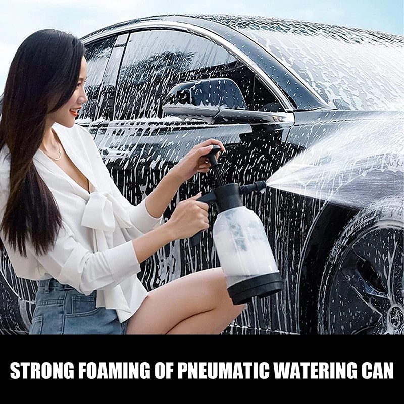 2L Foam Sprayer Car Wash High Pressure Soap Gun Cleaning Tool Garden Water Bottle Auto Nozzle Watering Can Lance Snow Sprayer Po