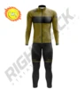 New RIGHTTRACK Winter Trisuit Thermal Fleece Long Sleeve Skinsuit Skiing Cycling Running Skating Triathlon Sports Apparel 2