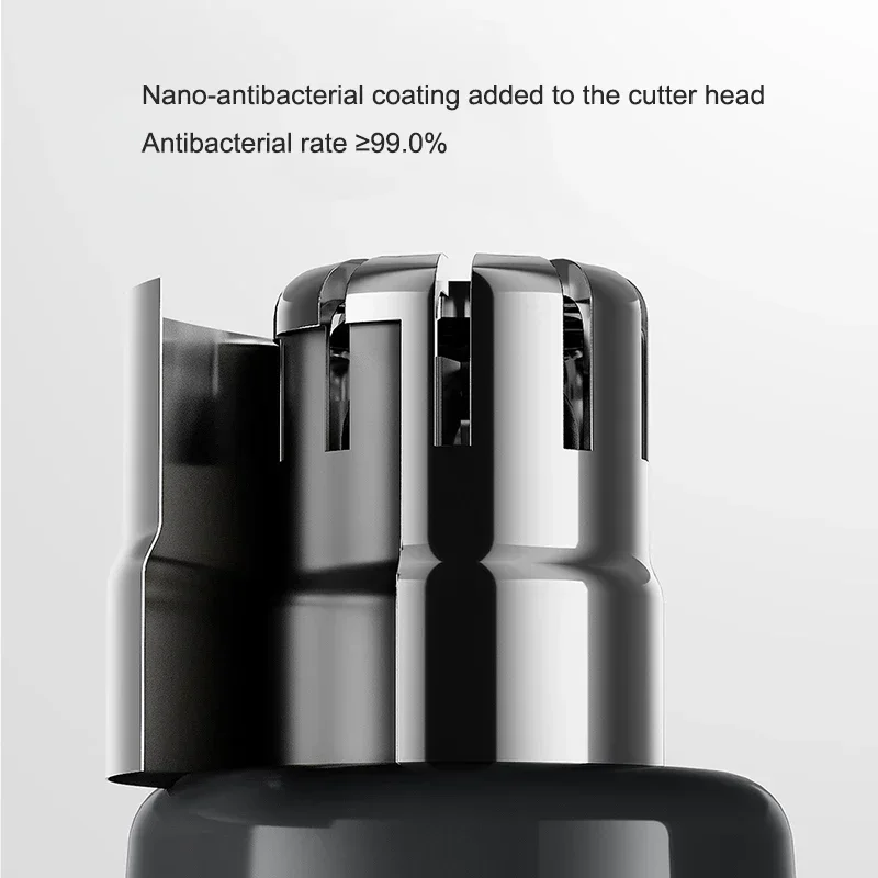 Original XIAOMI Mijia Electric Nose Hair Trimmer Portable Rechargeable Nose Ears Hair Eyebrow Painless Trimmer for Men Women 3