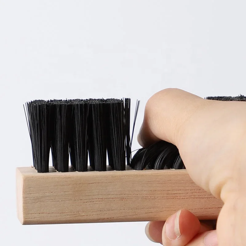 21pcs, Multifunctional Shoe Care Tools, Soft Bristles, Natural Wooden Handle, Small Shoe Brush, Sneaker Cleaning Shoe Brush 3