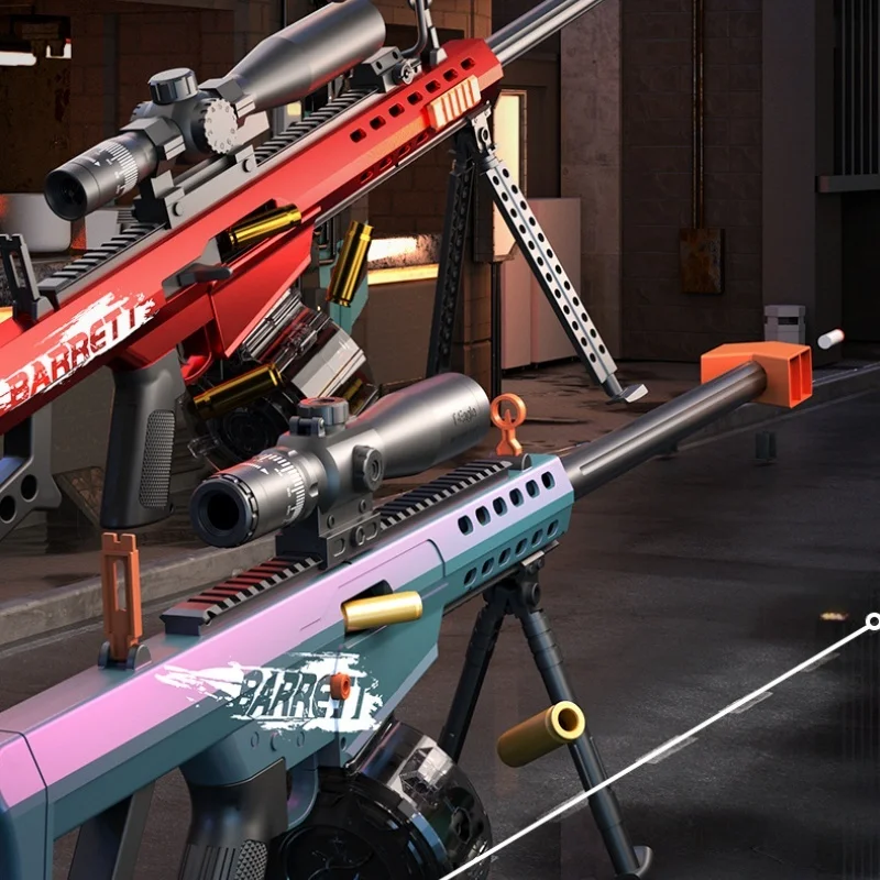 Toy Rifle Toy Spring Powered Bullet Launcher For Kids