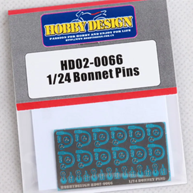 

Hobby Design 1/24 Bonnet Pins Quick Disassembly Metal Detail Modifications For Assembly Model Cars HD02-0066