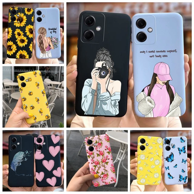 Funda Del Teléfono Para Xiaomi Redmi 13C 12C Note 12 Pro + 12S 4G 5G Carcasa  Con 三维 Amor De Color De Diamante De Alta Belleza Polvo Brillante Suave De  Silicona Protectora