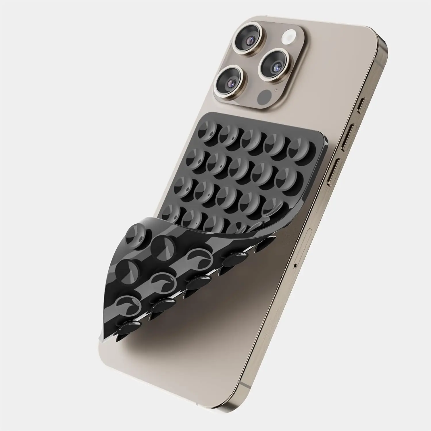 Dual-Sided Suction Cup Phone Stand and Grip